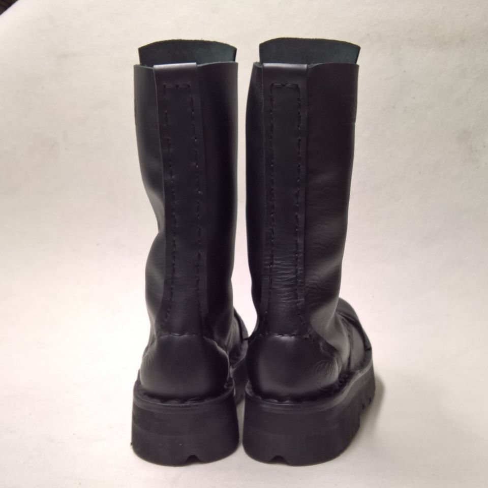 Cockney Boots 14 Black Double sole